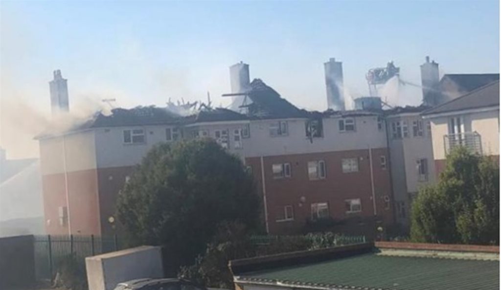 Hertfordshire flats suffer severe blaze after shed fire spreads