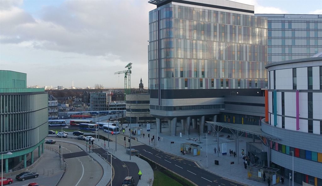 Glasgow super-hospital begins £33 million project to remove cladding