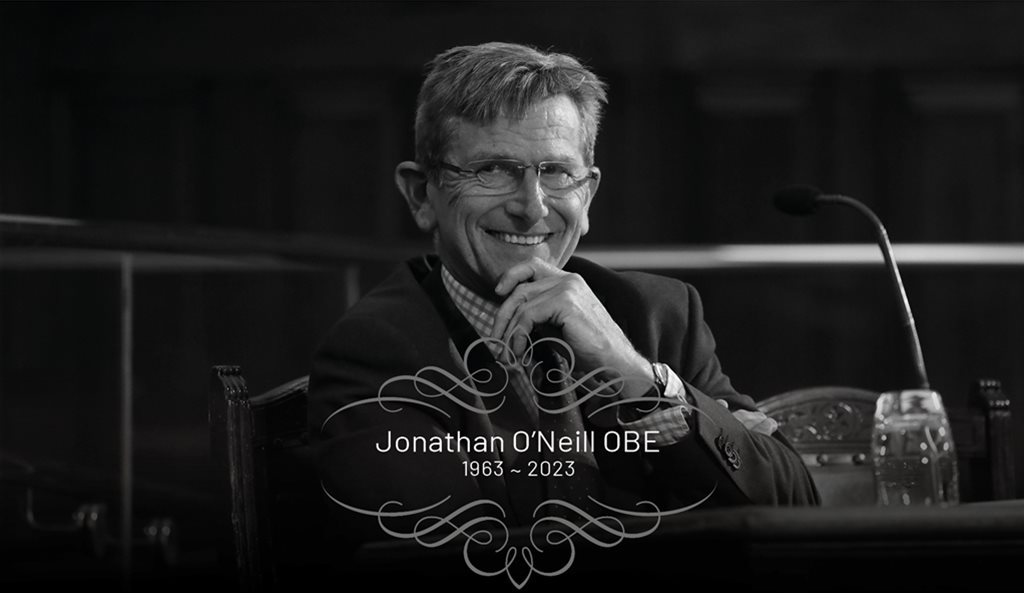 Jonathan O'Neil OBE 1963-2023