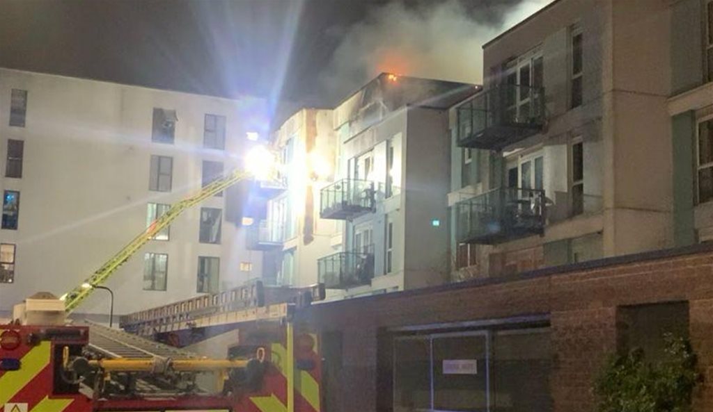 Residents angry as Wembley flats evacuated after cladding fire