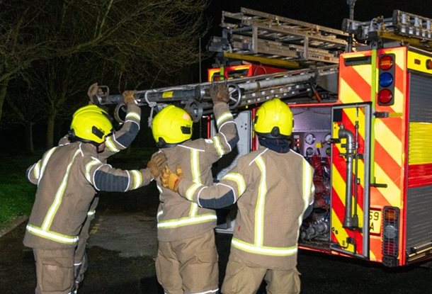Underground car park fire forces residents from Nottingham flats